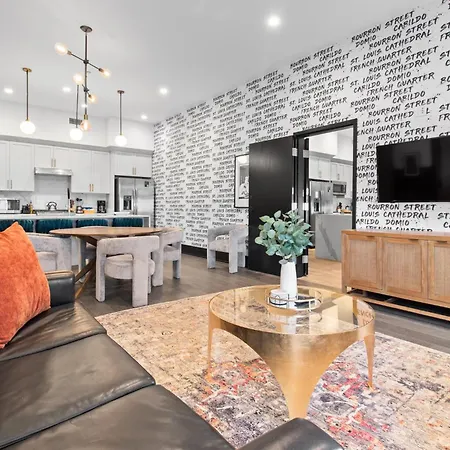 3 Blocks From Superdome And Parade Route 4bd4ba 2 Queen Sleeper Sofa Connecting Unit Sleeps 12 *