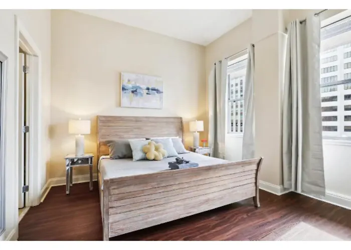 Amazing Condos Beautiful View 2 Blocks To French Quarter, Small Rooftop Pool, Gym, Seanger Theater, Super Dome, And Bourbon St