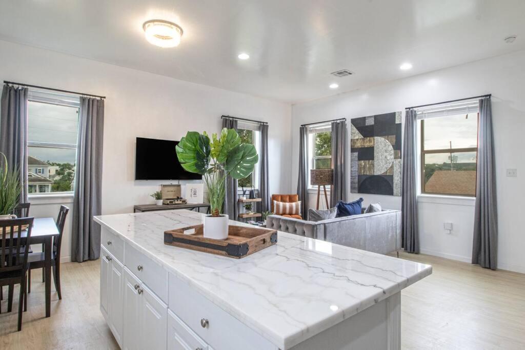 Apartment Vibrant Gray Downtown Loft