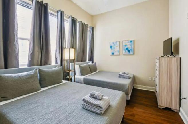 Aparthotel Amazing Beautiful View 2 Blocks To French Quarter, Small Rooftop Pool, Gym, Seanger Theater, Super Dome, And Bourbon St *