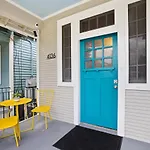 Colorful Streetcar Shotgun In The Heart Of Nola