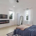 Vibrant Gray Downtown Loft *