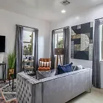 Vibrant Gray Downtown Loft