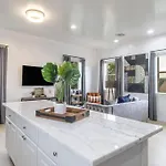 Apartment Vibrant Gray Downtown Loft