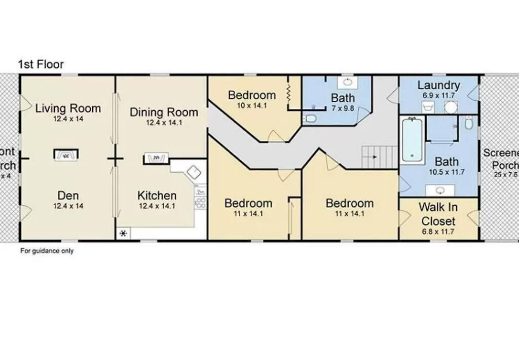 Beautifully Updated House *sleeps 6* Holiday home