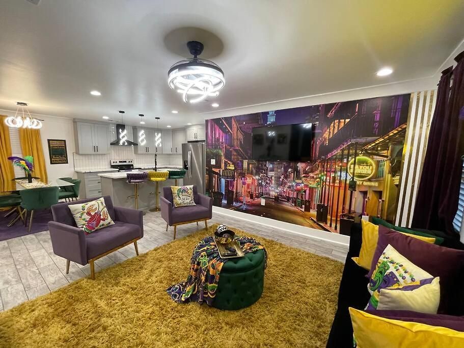 Mardigras Modern 4bedrm Wi-fi Free Parking Holiday home *
