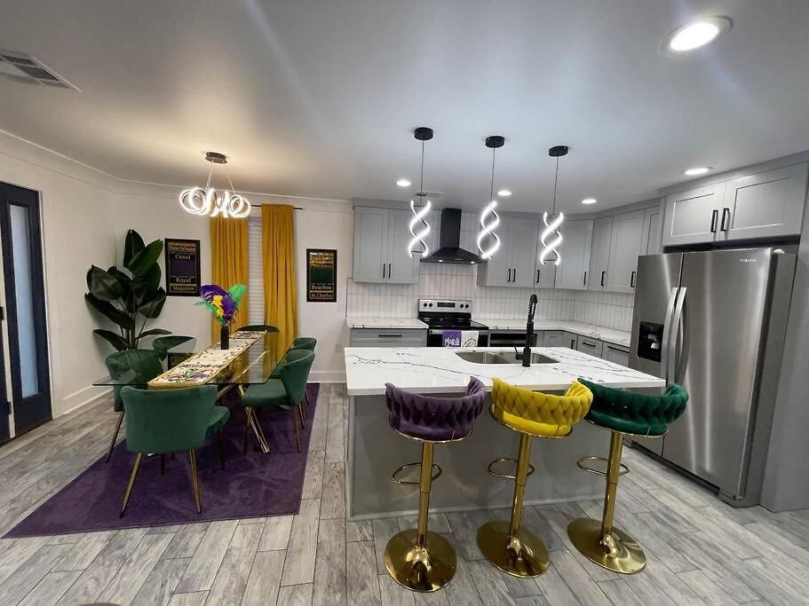 Mardigras Modern 4bedrm Wi-fi Free Parking * New Orleans