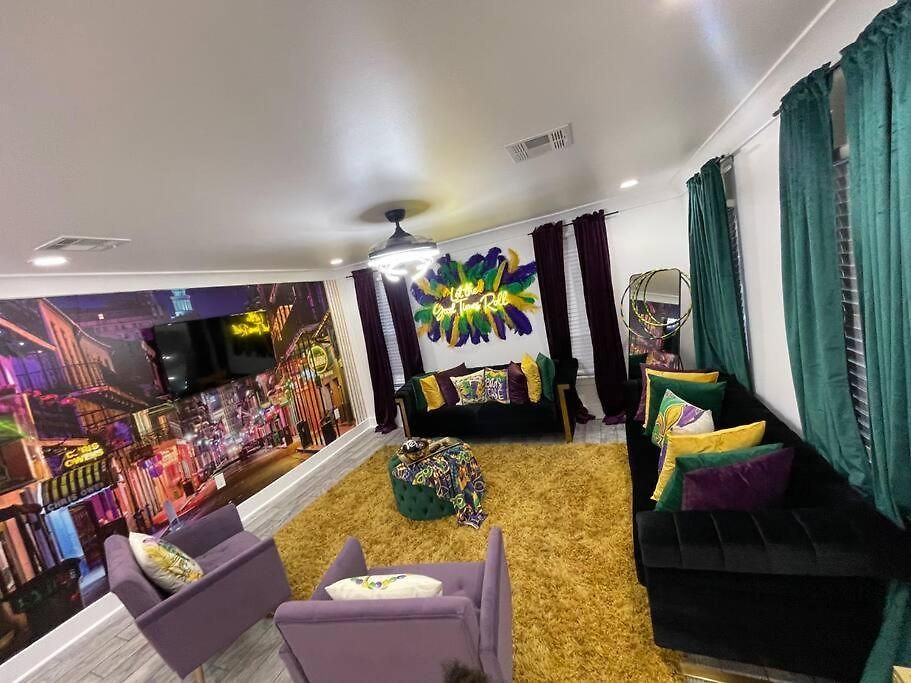 Mardigras Modern 4bedrm Wi-fi Free Parking New Orleans
