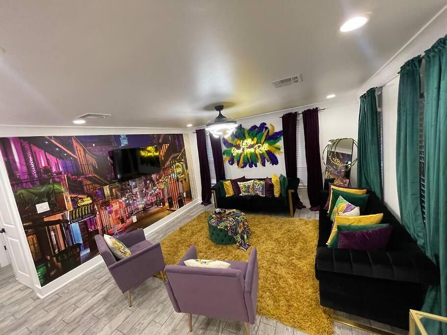 Holiday home Mardigras Modern 4bedrm Wi-fi Free Parking New Orleans