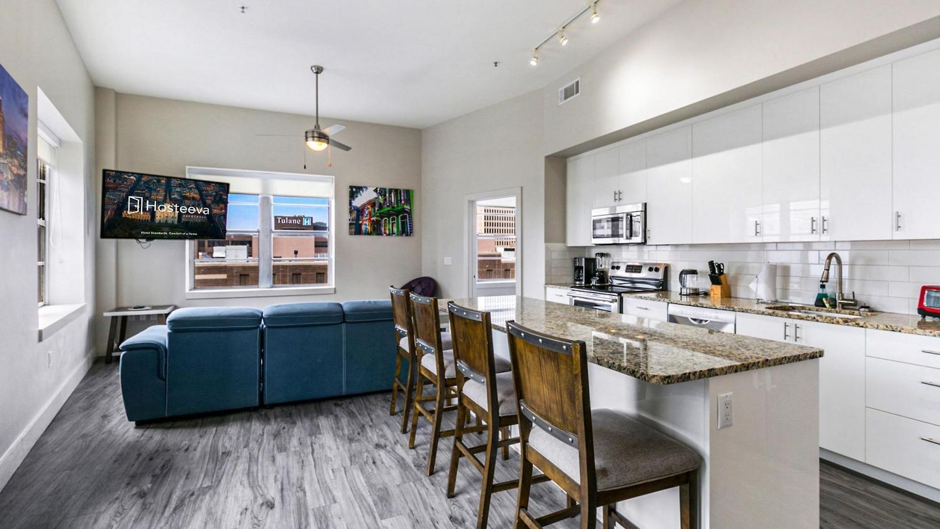 2br Spacious Downtown Apartment