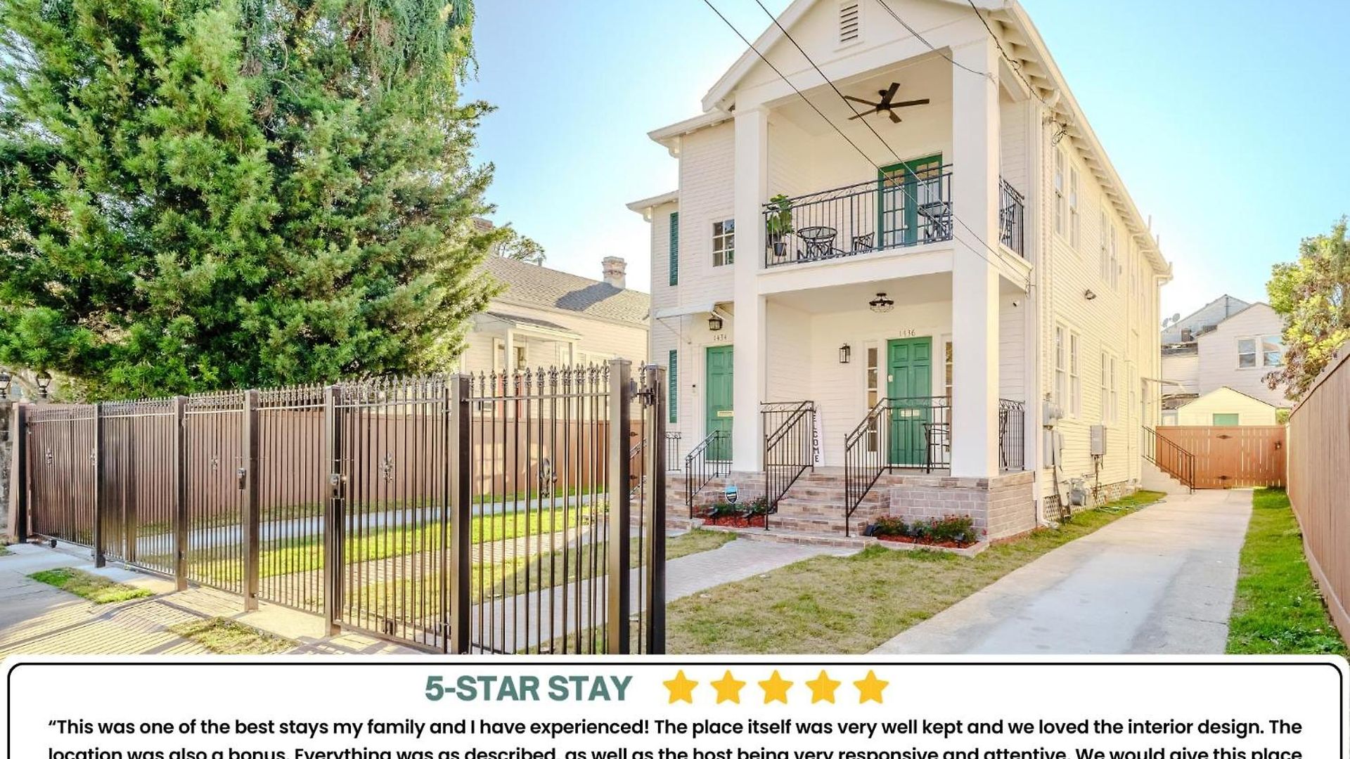 Holiday home Serene 4 Bedroom Near French Quarter With Wi-fi And Parking *