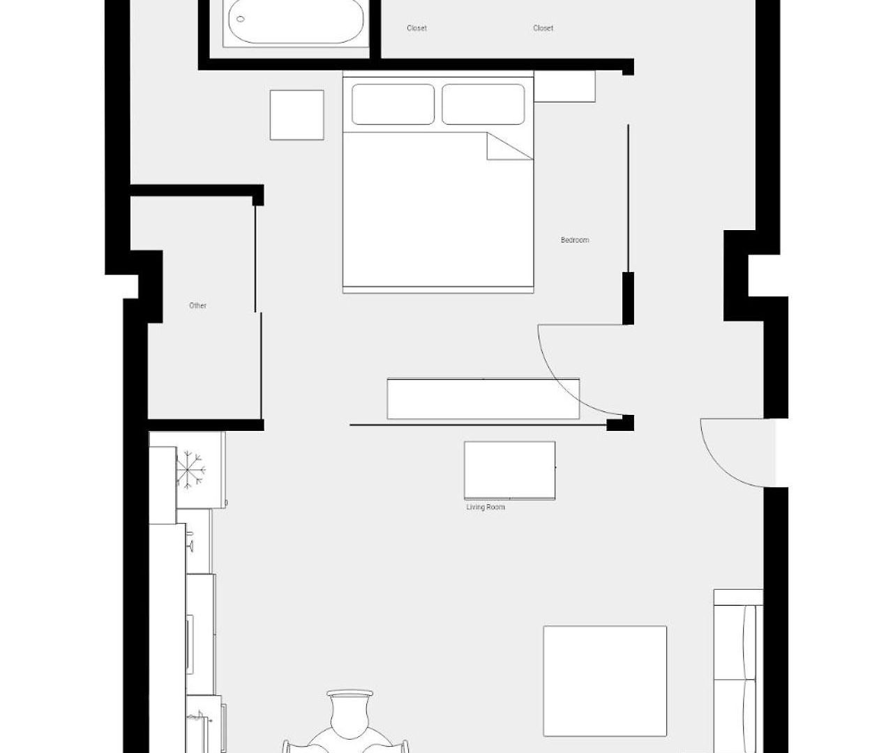 Modern Downtown Condo W Rooftop Gym New Orleans