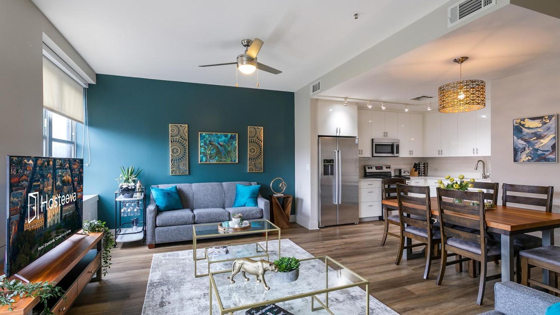 Modern & Fully Furnished In The Heart Of The Apartment *