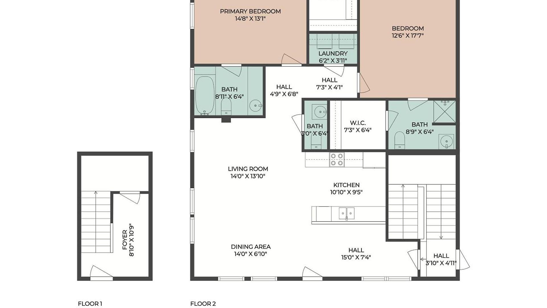 Apartment Stunning 2-bedroom Garden District Newly Renovated