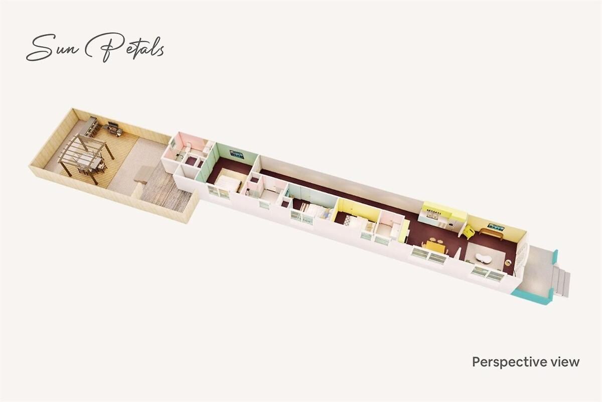 Sun Petals Chic 3bed 3 Mins To Superdome & Cbd Holiday home *
