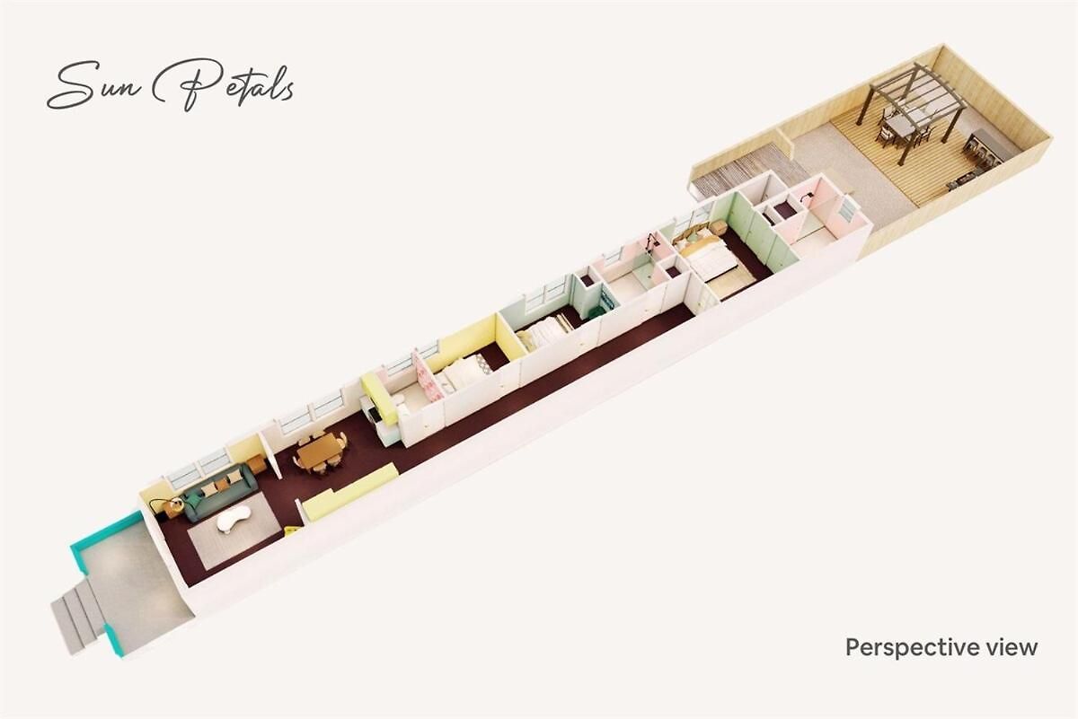 Sun Petals Chic 3bed 3 Mins To Superdome & Cbd Holiday home *
