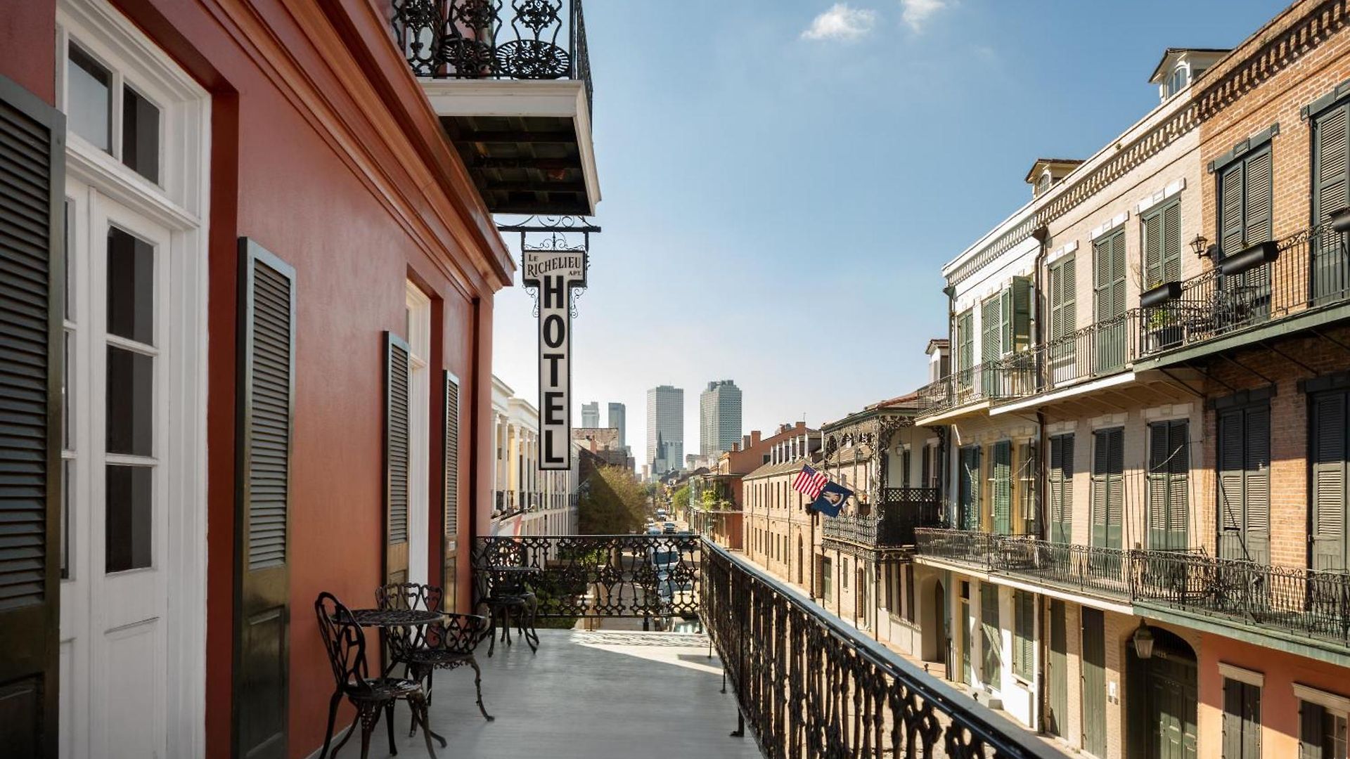 Inn Le Richelieu In The French Quarter New Orleans