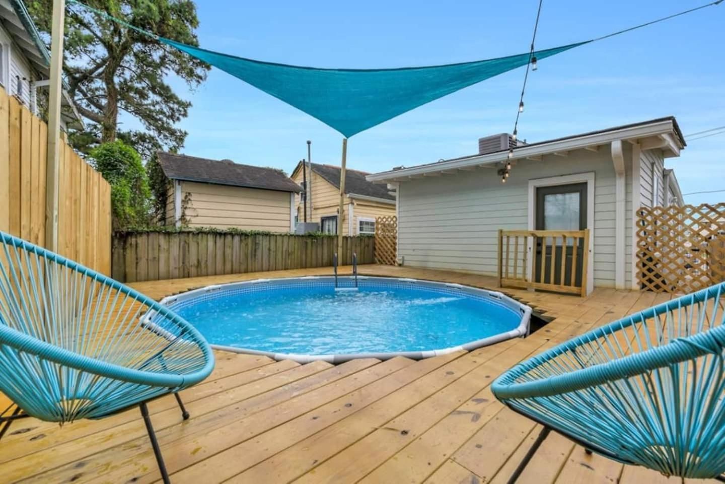 New Orleans Pool Home W Backyard Holiday home *