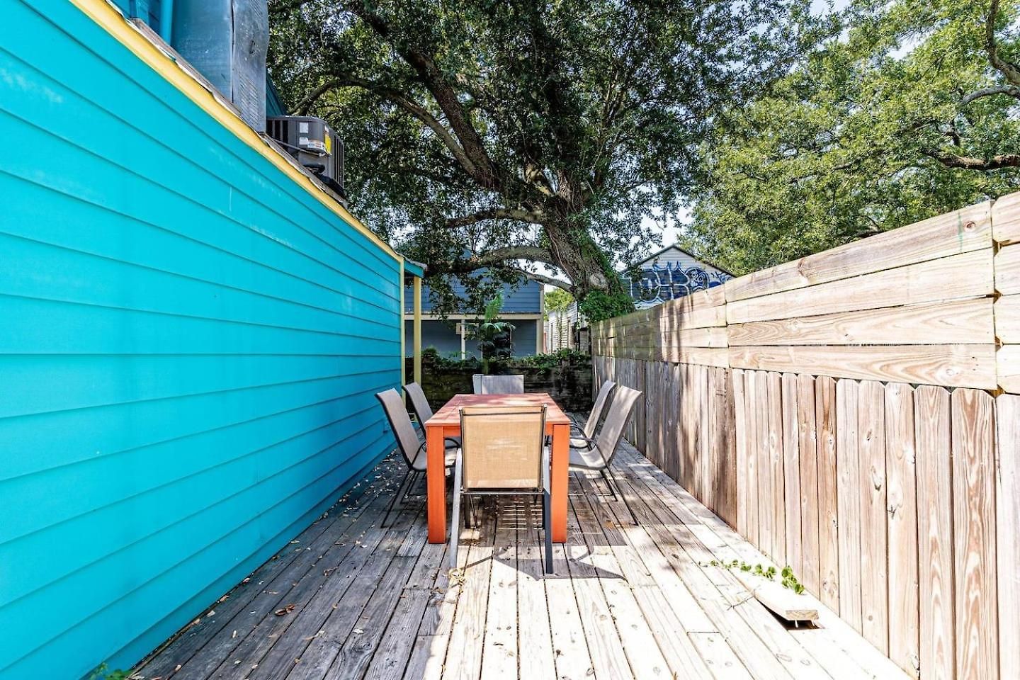 Fenced Yard In Treme Near French Quarter Holiday home New Orleans