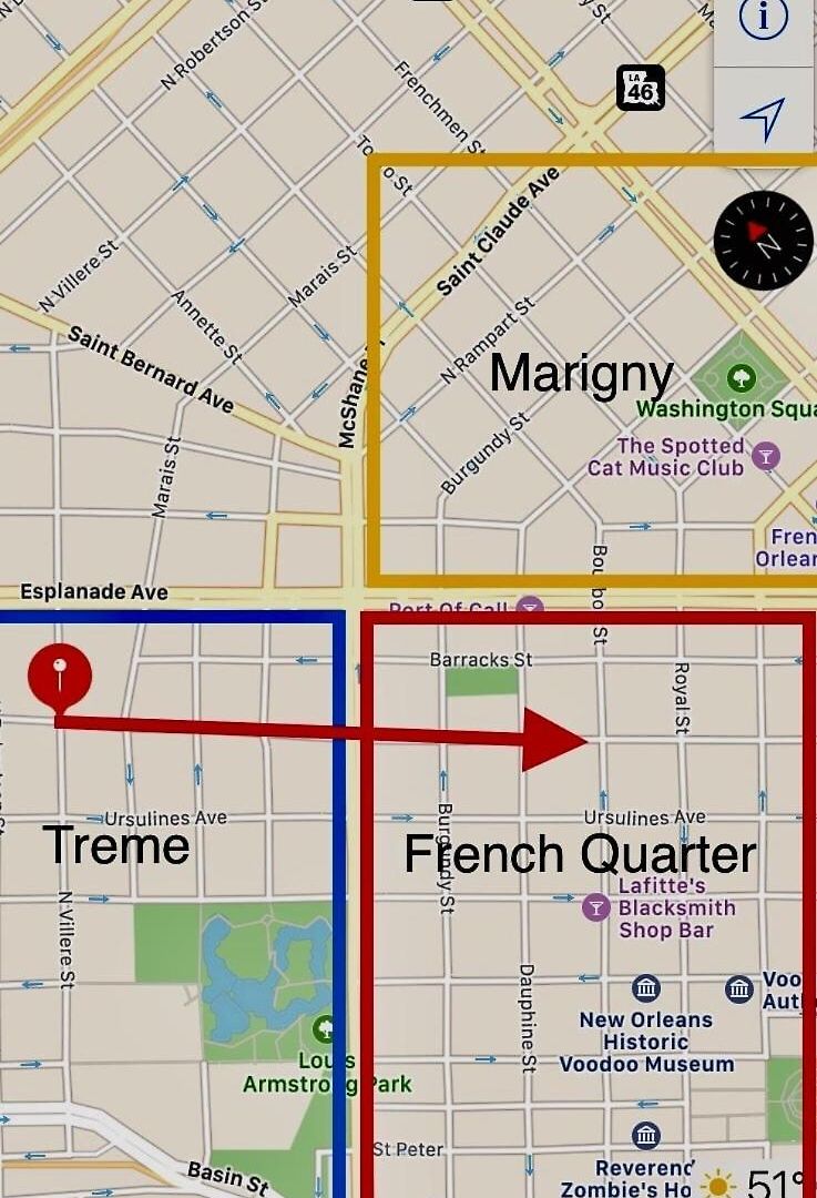 Apartment Cute 7blocks From French Q Steps To Jazz Venues, Free Gated Parking Included New Orleans