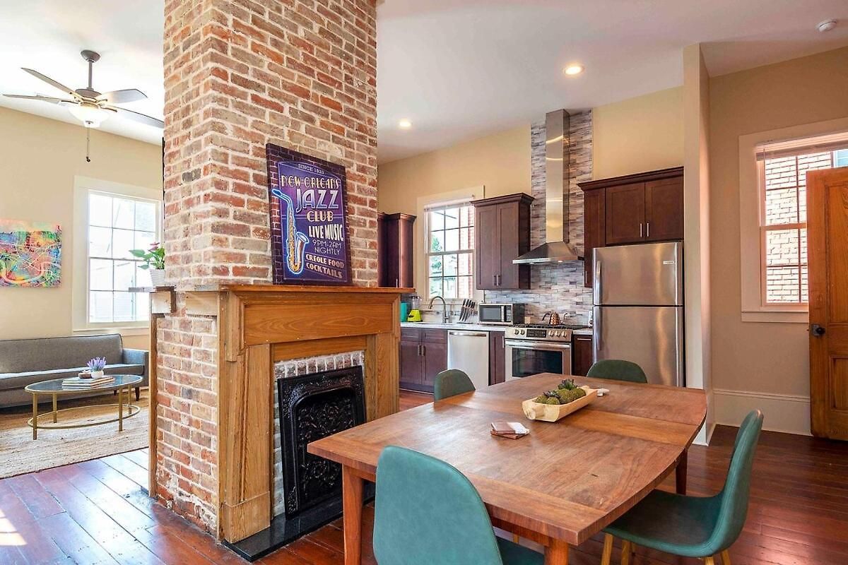 Beautiful 1bed 1bath House 4blocks French Q, Near Bourbon St And Steps To Jazz Venues Apartment *