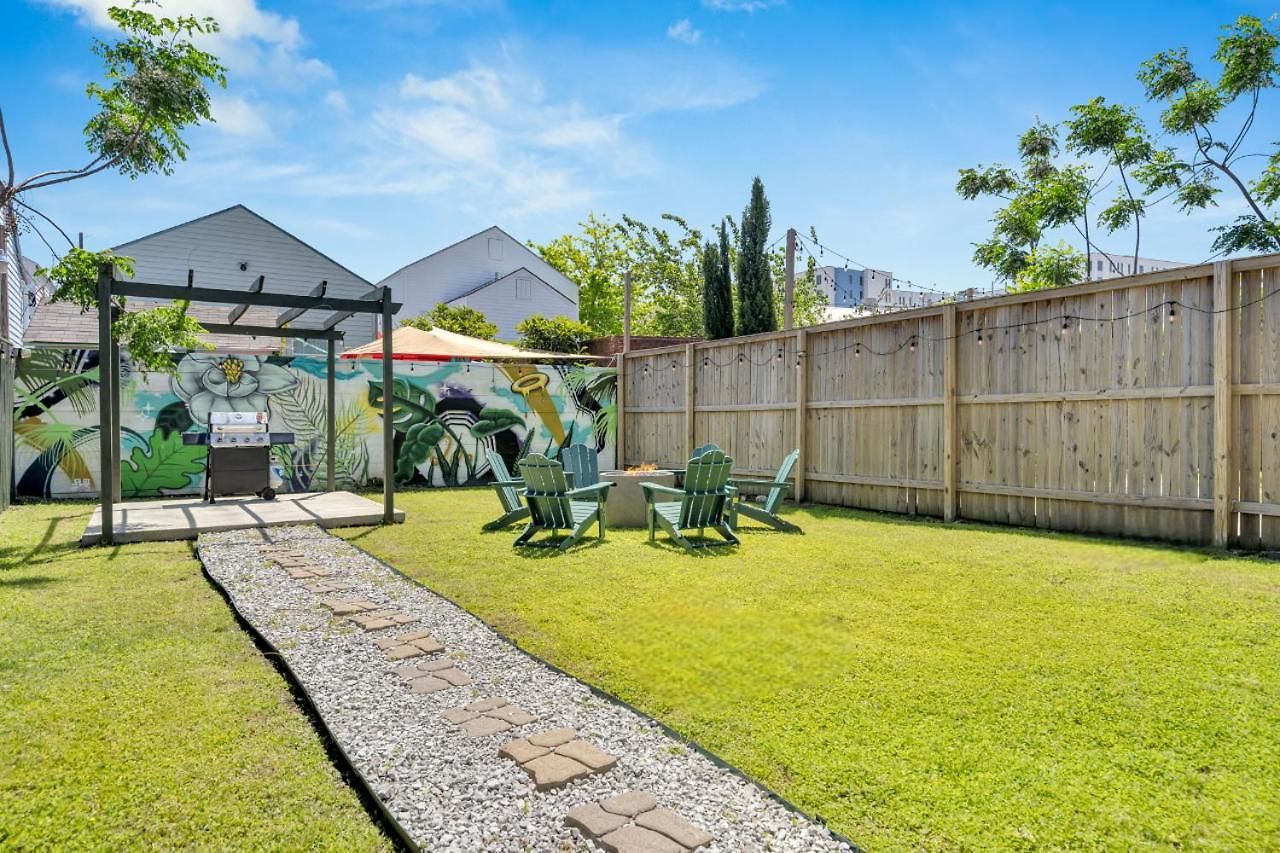 Backyard Fire Pit Jazz Fest & Saints Ready *