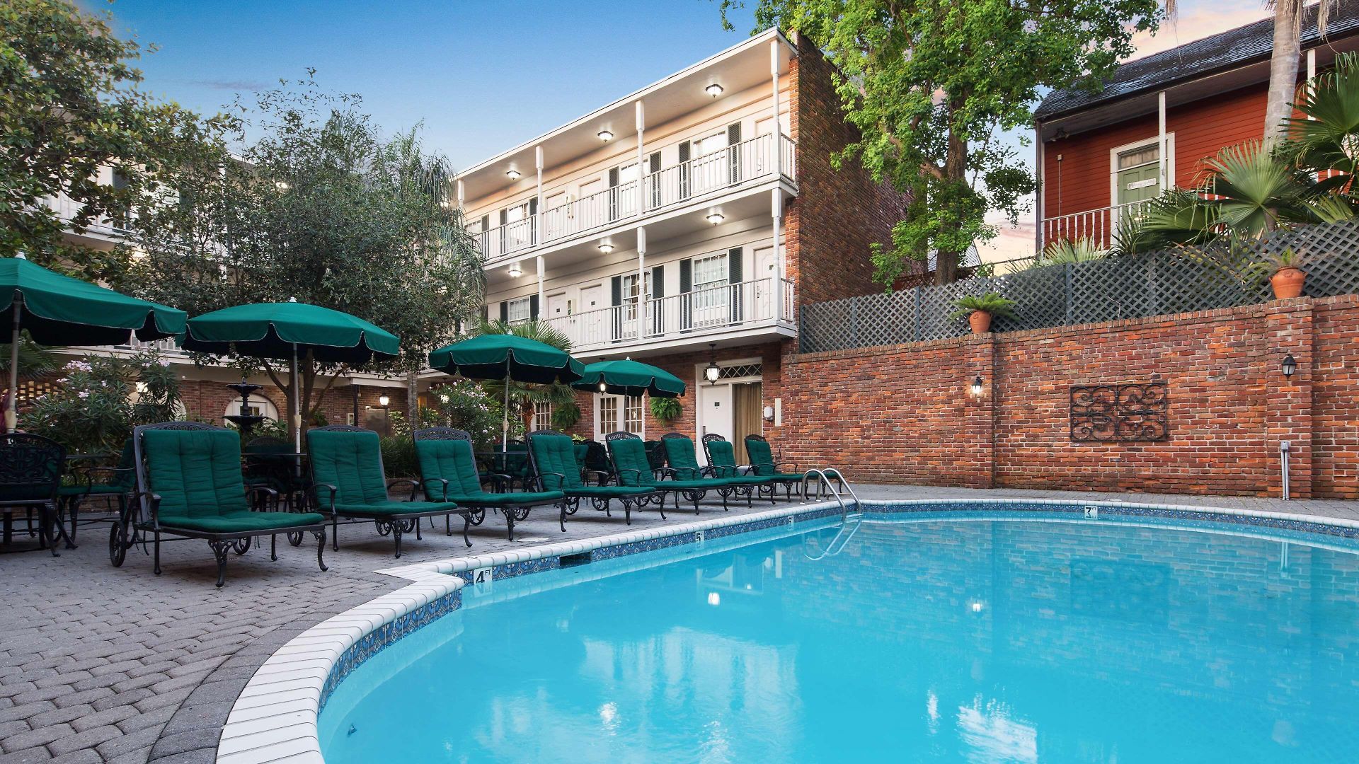 Hotel Western French Quarter Courtyard New Orleans