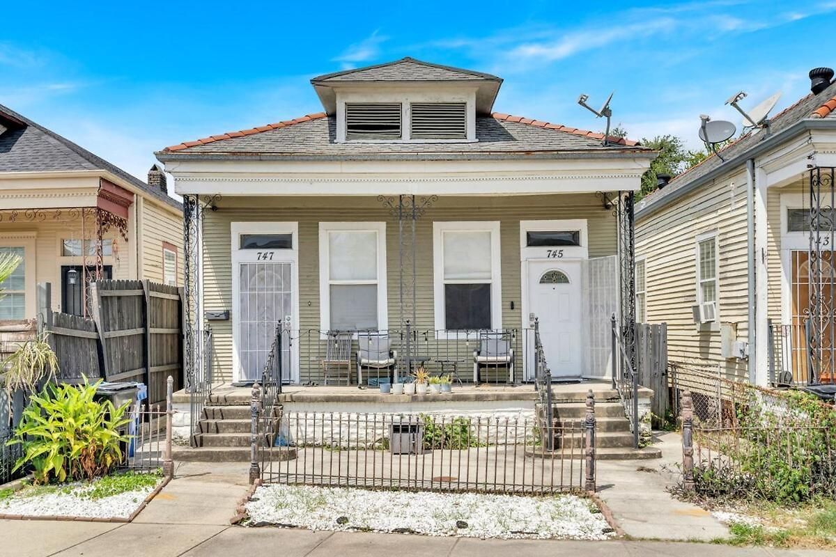 Classic Nola In Cozy 2br Shotgun New Orleans