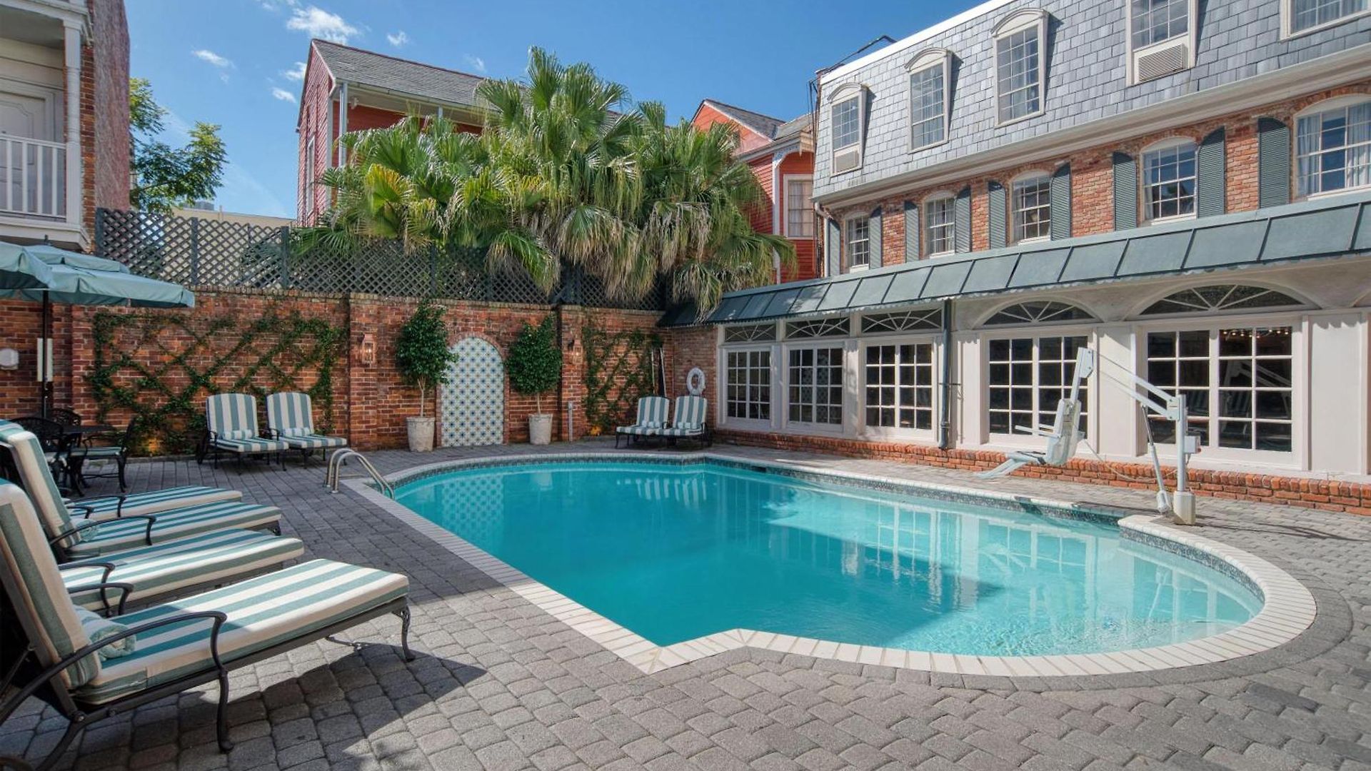 Western French Quarter Courtyard