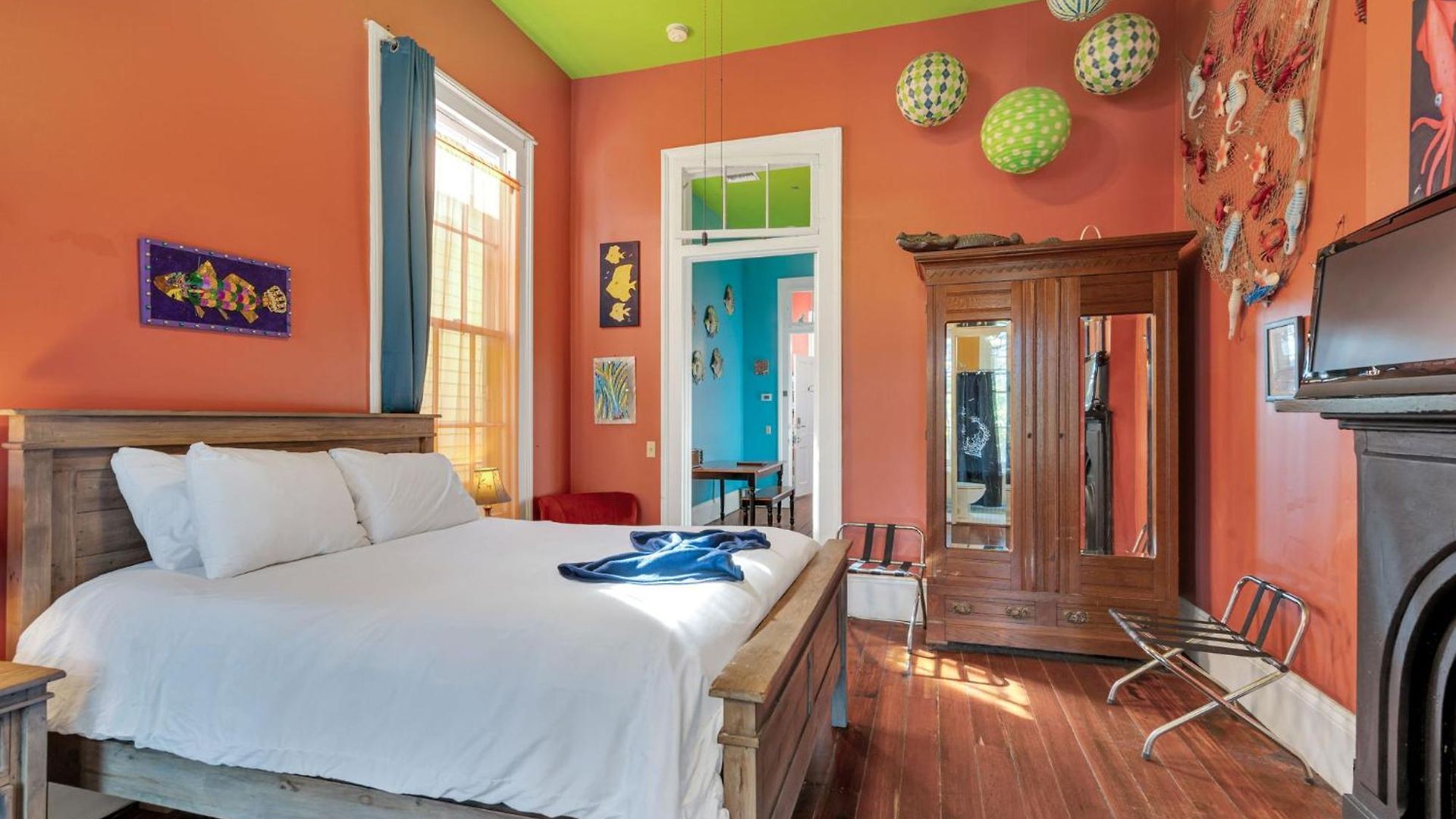 Peaceful Retreat W Balcony Near French Quarter New Orleans