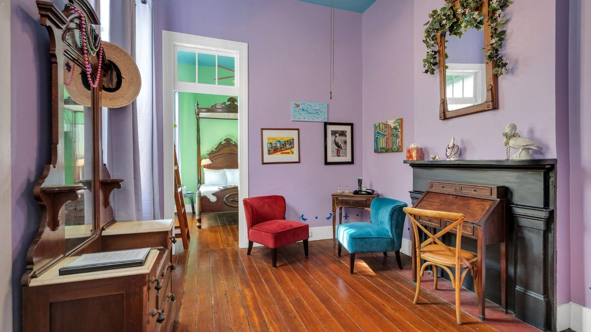 Antique W Garden Views On Esplanade Bed & Breakfast New Orleans