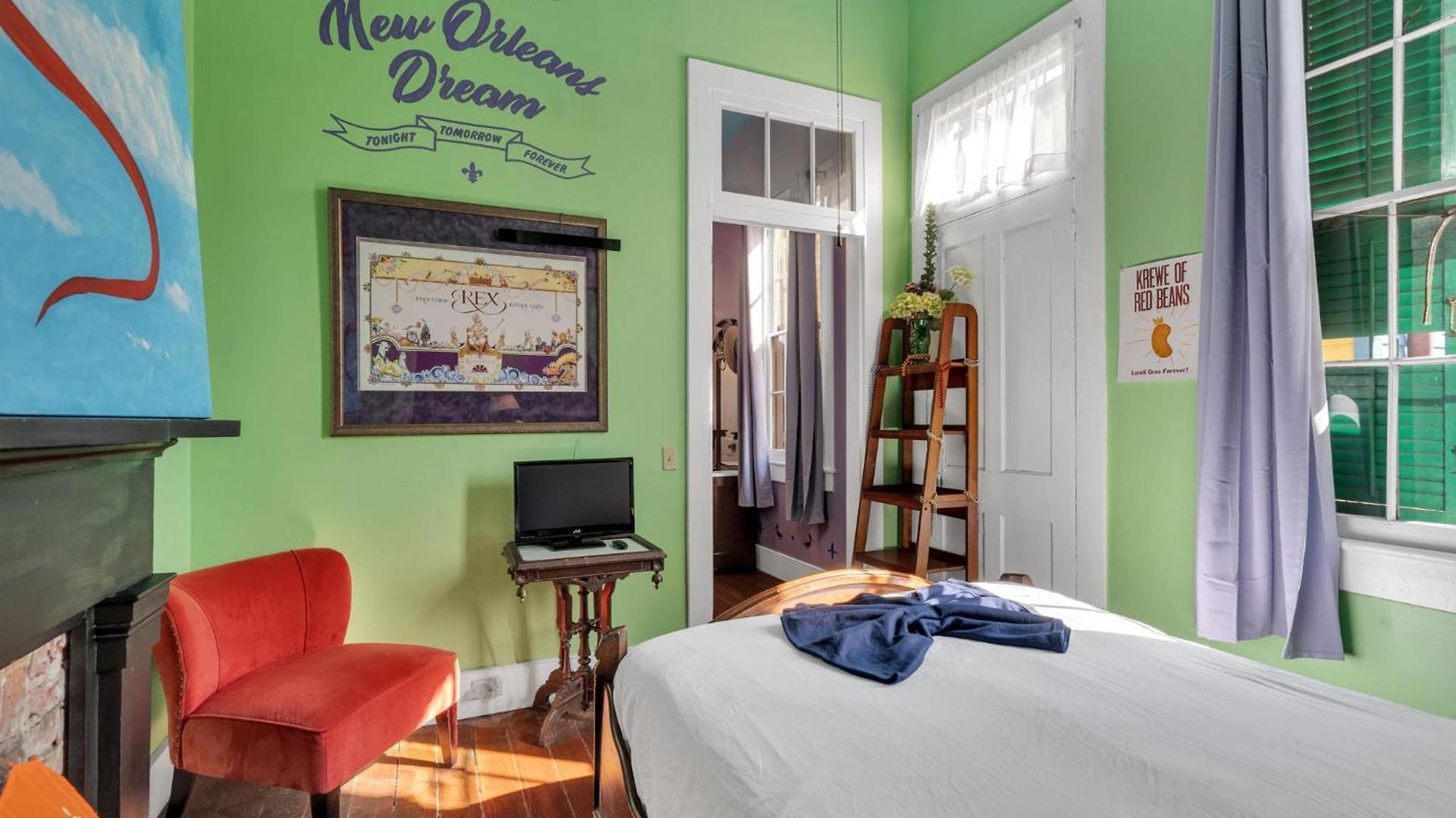 Bed & Breakfast Antique W Garden Views On Esplanade New Orleans