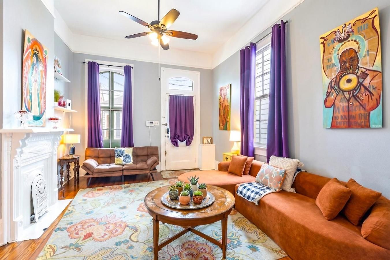 Ursulines Colorful Historic Near French Qtr New Orleans