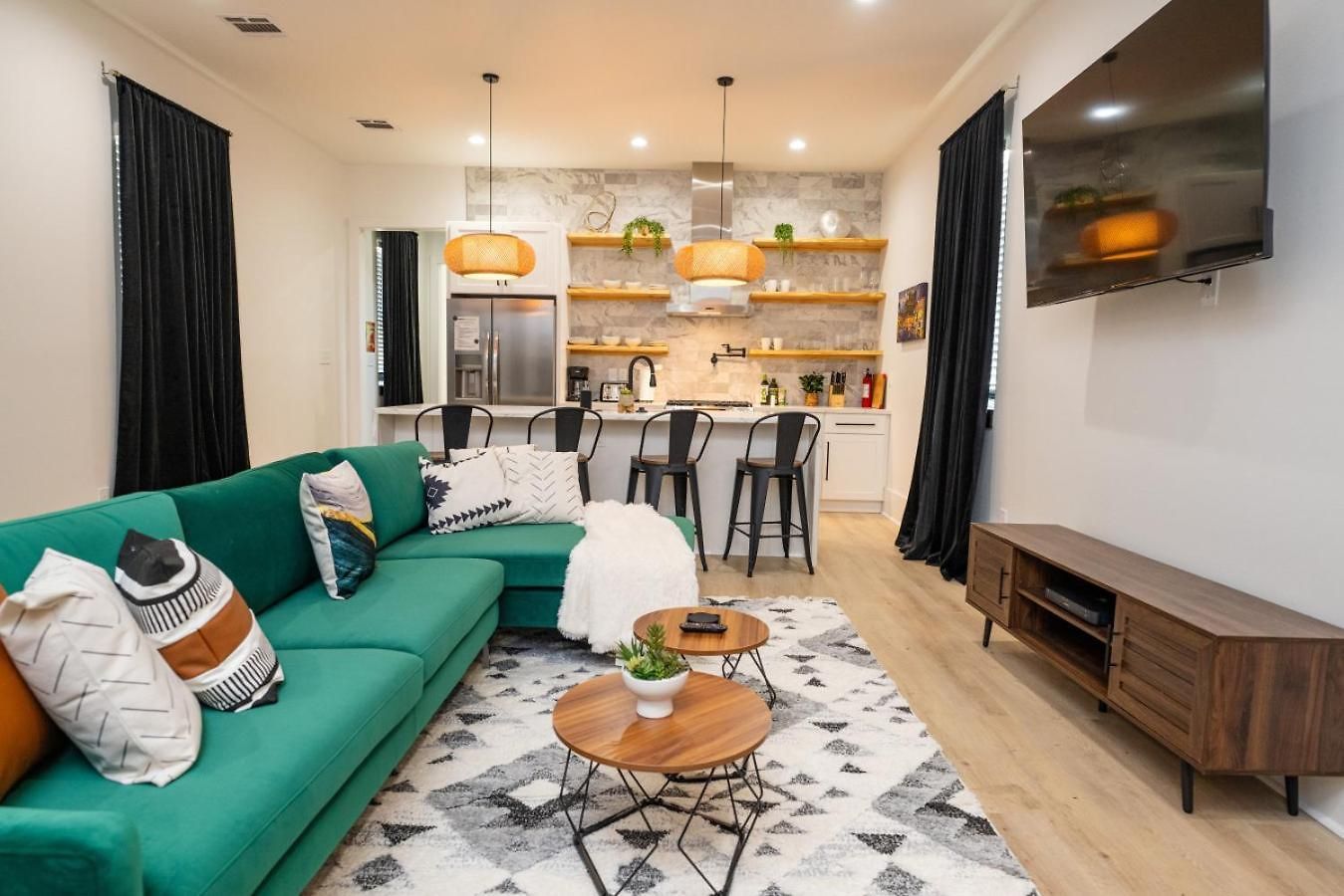 Shimmering New Nola Tvs In Bedrooms & Parking