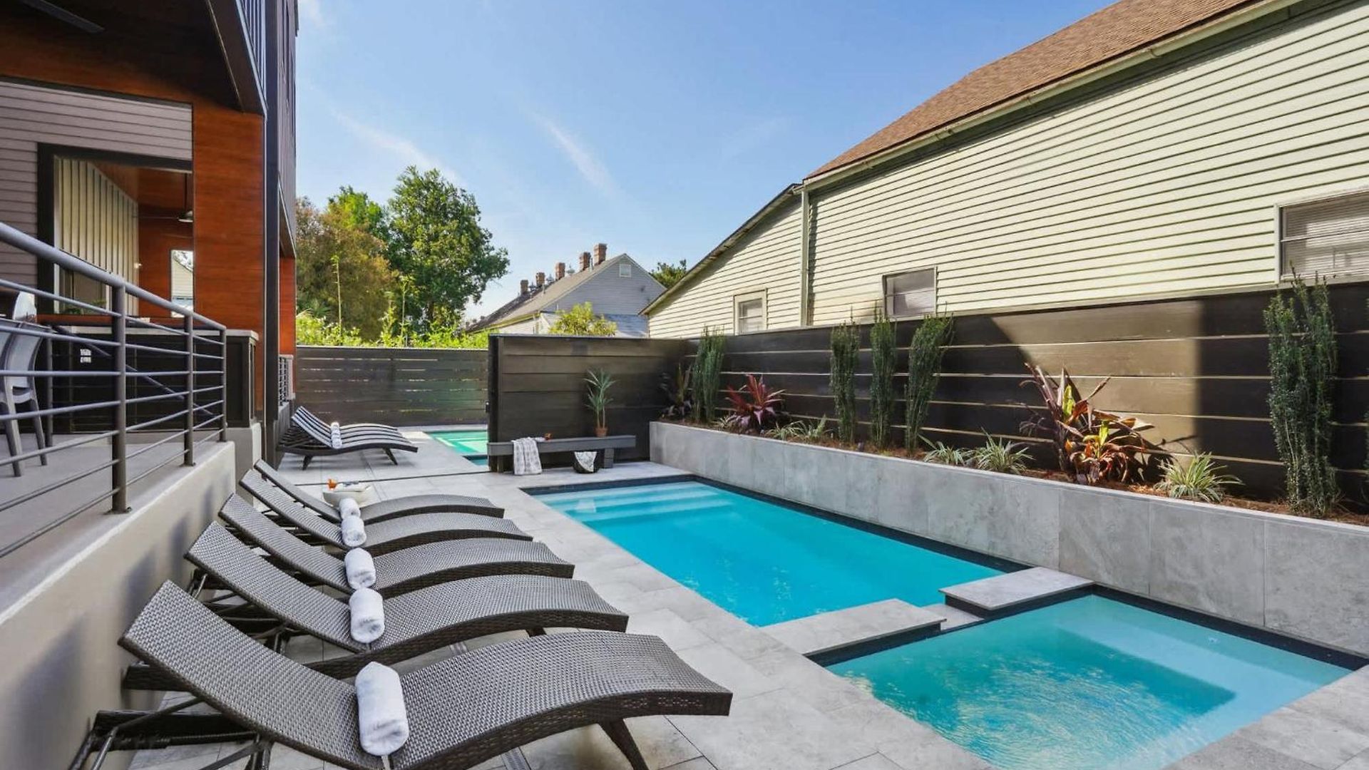 Bywater Retreat With Heated Pool And Roof Deck Holiday home