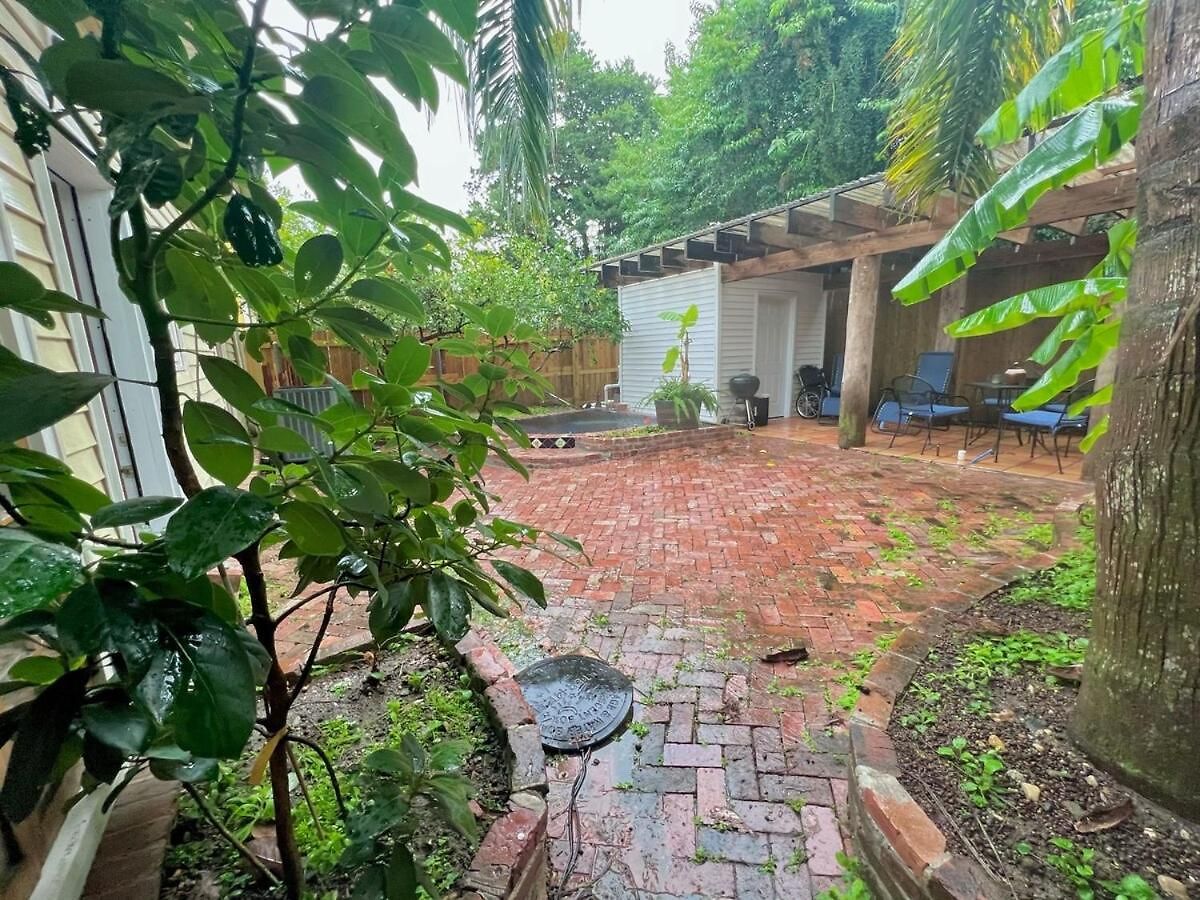 A Courtyard Garden Retreat With Splash Pool *