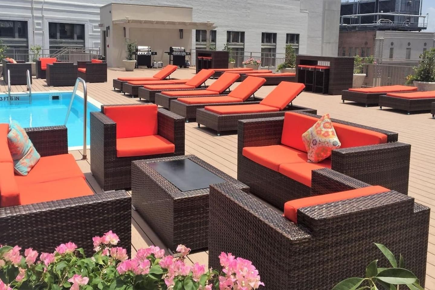 Bleu 5 Min Walk To Bourbon St Rooftop Pool Apartment