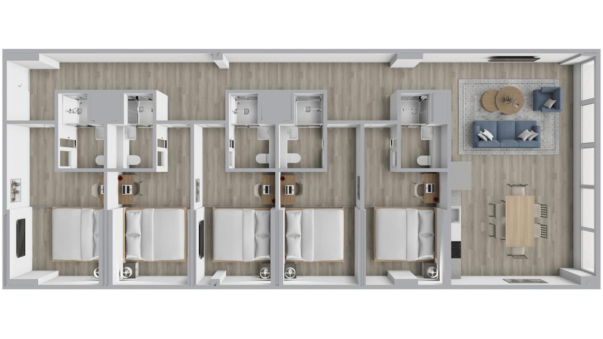 Vcay 5br 5ba Group Near Superdome 4*