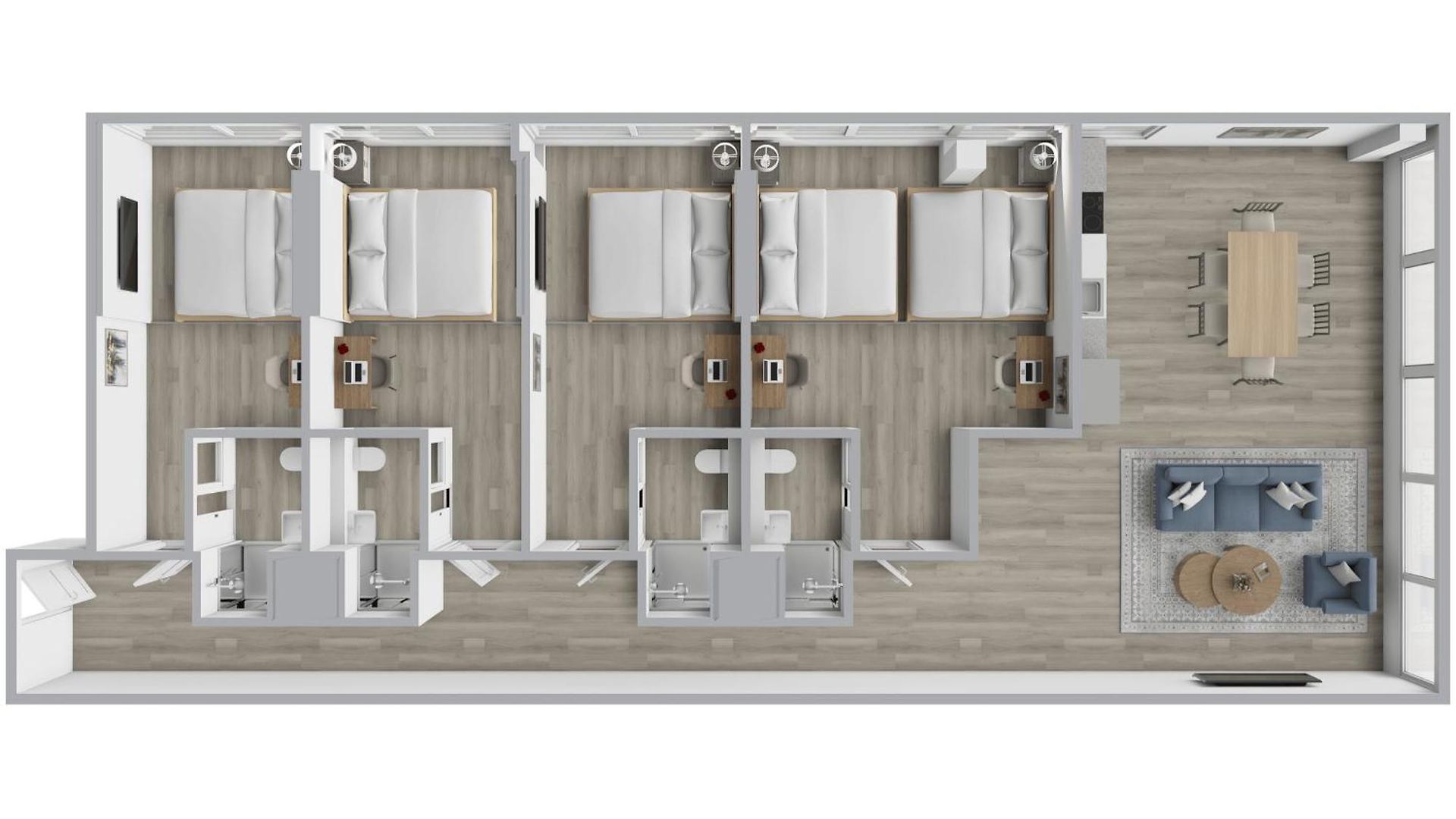 Vcay 5br 5ba Group Near Superdome Aparthotel