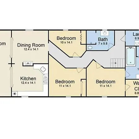 Beautifully Updated House *sleeps 6* Holiday home