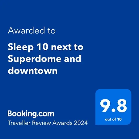 Sleep 10 Next To Superdome And Downtown Holiday home *
