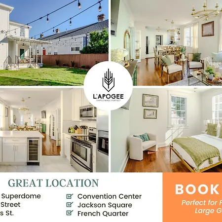 Holiday home Serene 4 Bedroom Near French Quarter With Wi-fi And Parking New Orleans