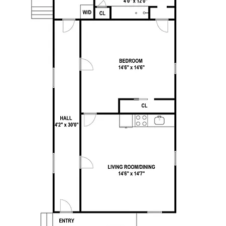 Lil Red Door Perfect 1bd In Bywater With Courtyard Apartment New Orleans