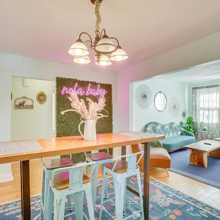 5 Mi To Caesars Superdome And Bright Home! Holiday home *