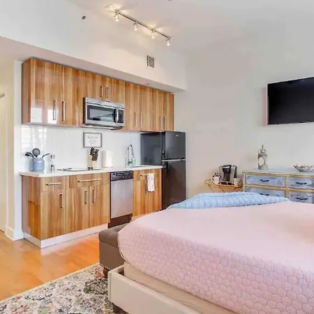 Beautiful Walk To French Quarter, Pool, Gym, View Apartment New Orleans