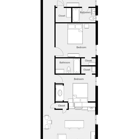 Modern 3bd2ba King Bed, 4 Tvs & Parking * New Orleans