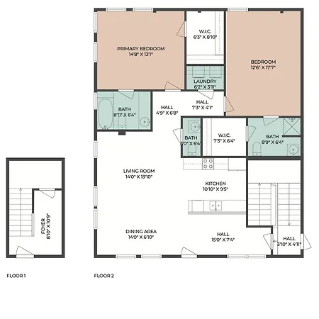 Apartment Stunning 2-bedroom Garden District Newly Renovated