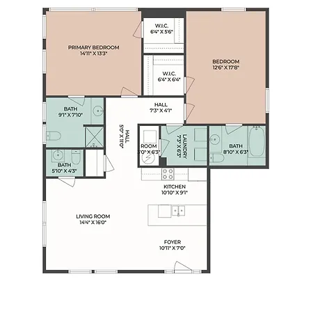 Apartment Modern Pristine Stunning 2bd Garden District