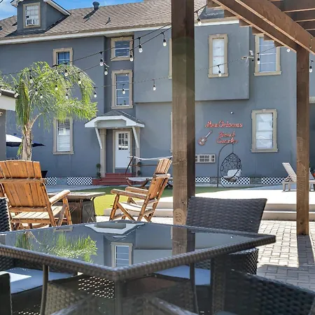 Hotel Mid-city Muse W Pool -spacious 5br Minutes To Fq