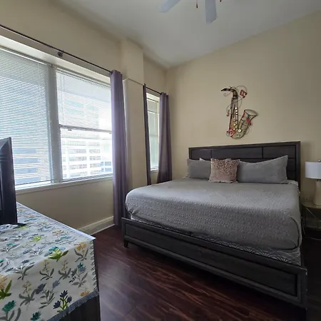 Apartment Beautiful Walk To French Quarter, Pool, Gym, View *